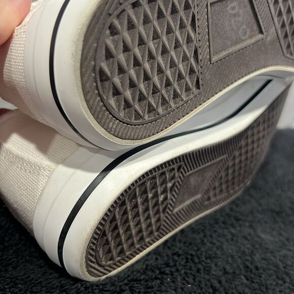 🔥🔥 Sincerely Jules “Vinnie” White no Lace Slip-On Sneakers Sz 10M - PERFECT! - Picture 11 of 13